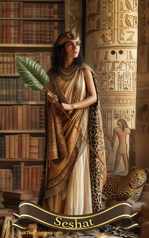 Seshat - Goddess of Wisdom and Writing