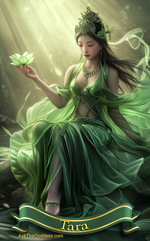 Green Tara - Goddess of Compassion