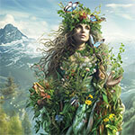 Gaia - Goddess personification of the earth