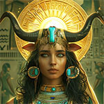 Hathor - Goddess of the sky, dance, love, beauty, and fertility