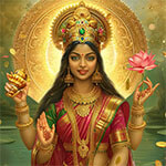 Lakshmi - Goddess of wealth, fortune, and prosperity