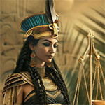 Maat - Goddess of truth, justice, and cosmic order