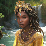 Oshun - Goddess of love, fertility, and rivers