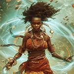 Oya - Orisha of winds, lightning, and transformation