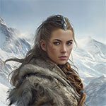 Skadi - Goddess of winter, skiing, and hunting